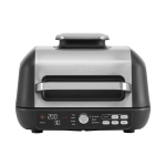 Ninja Foodi MAX Pro Health Grill, Flat Plate & Air Fryer in Black/Silver | AG651UK | by SharkNinja