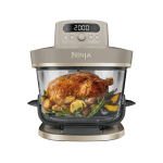 Ninja CRISPi PRO 5-in-1 XL Glass Air Fryer – in Stone Gold | AS090UKSD | by SharkNinja