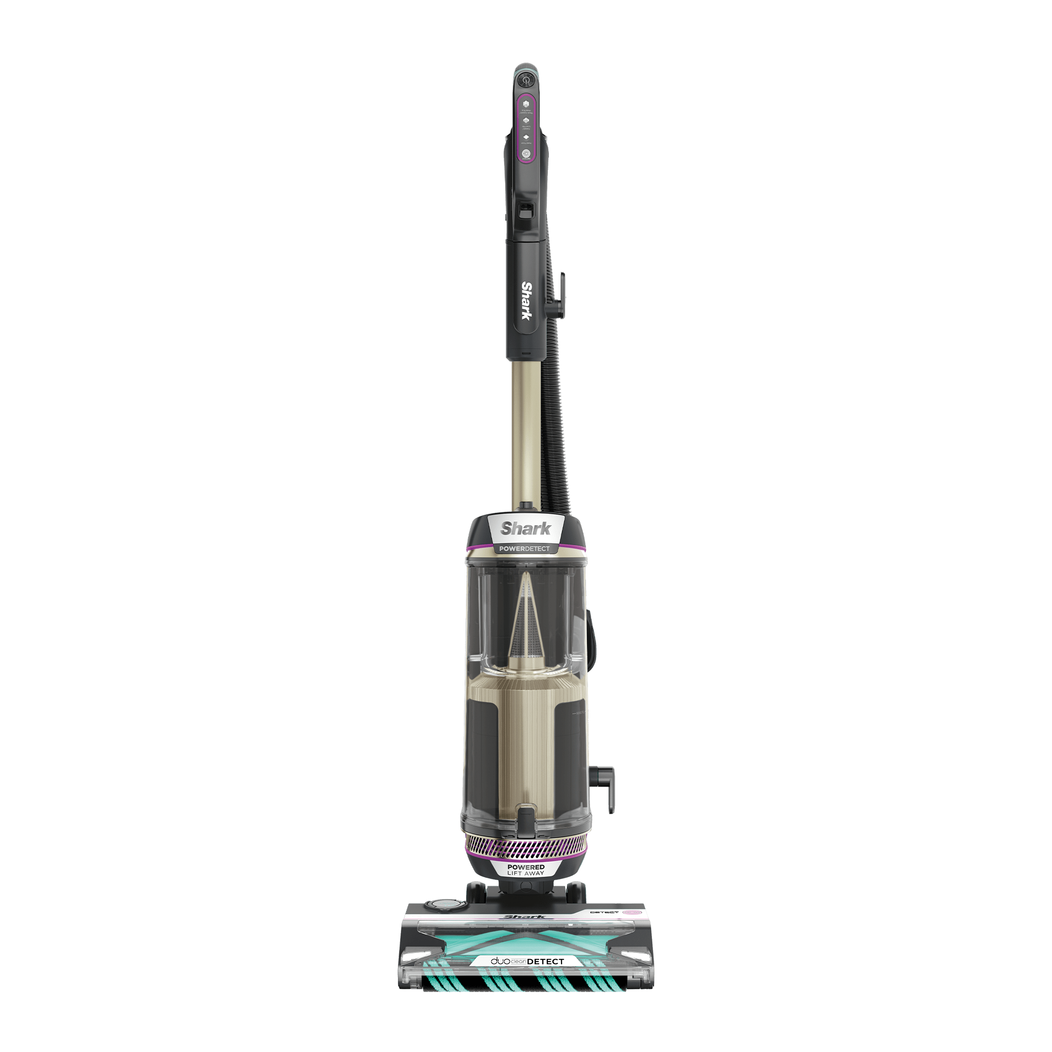 AZ3900UKTBK_01.png Shark PowerDetect Powered Lift-Away Upright Pet Vacuum Cleaner in Black/Gold | AZ3900UKTBK | by SharkNinja - Image 1