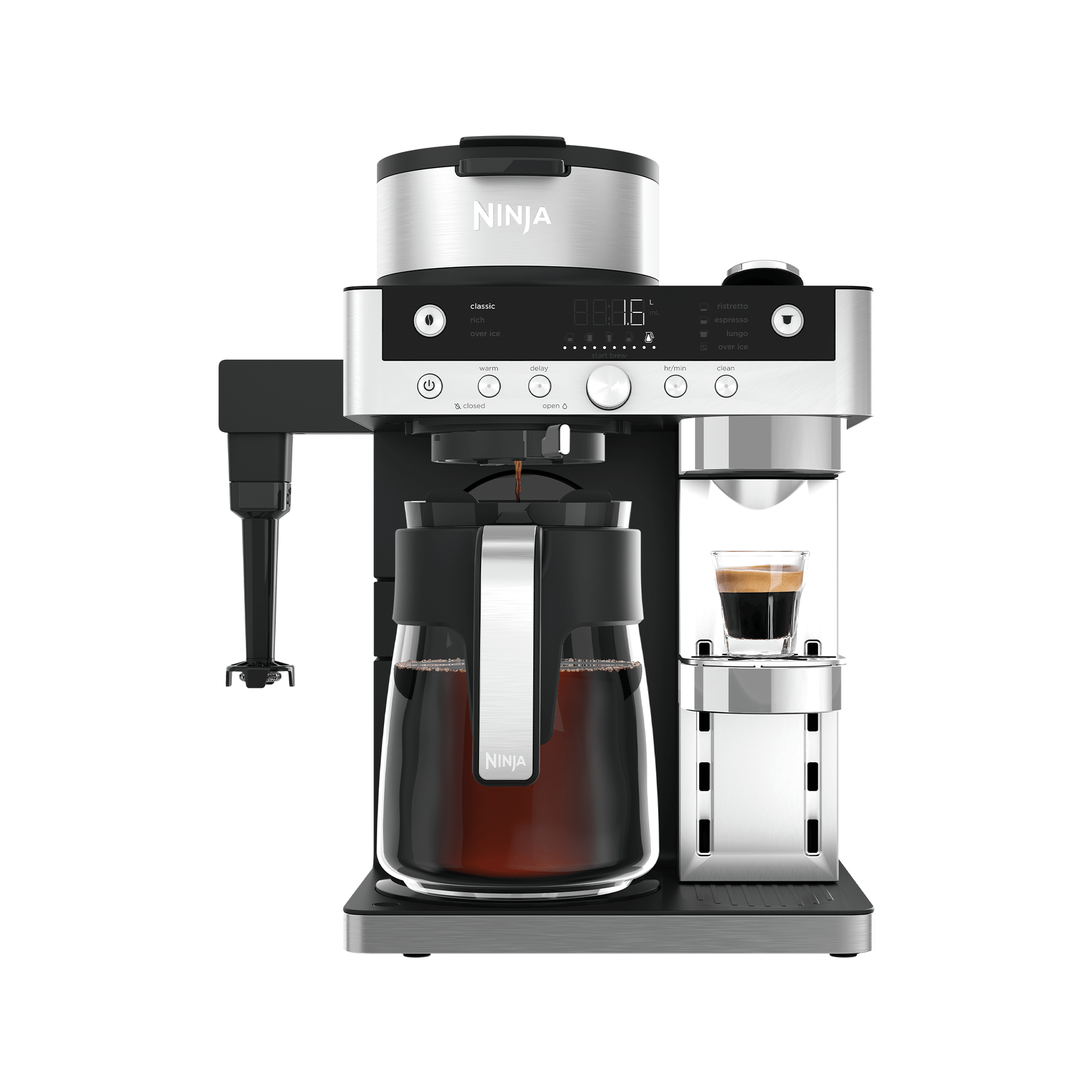 CFN802UK_01.png Ninja Prestige DualBrew System in Black | CFN802UK | by SharkNinja - Image 1