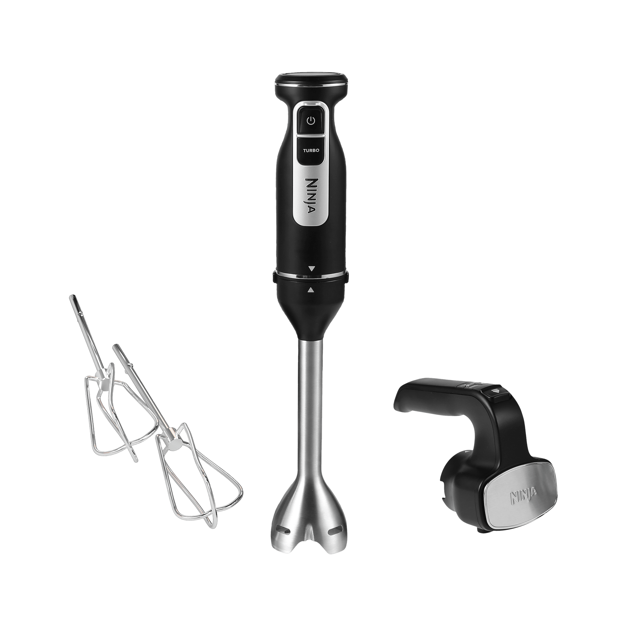 CI090UK_01.png Ninja Foodi 2-in-1 Hand Blender & Hand Mixer in Black | CI090UK | by SharkNinja - Image 1
