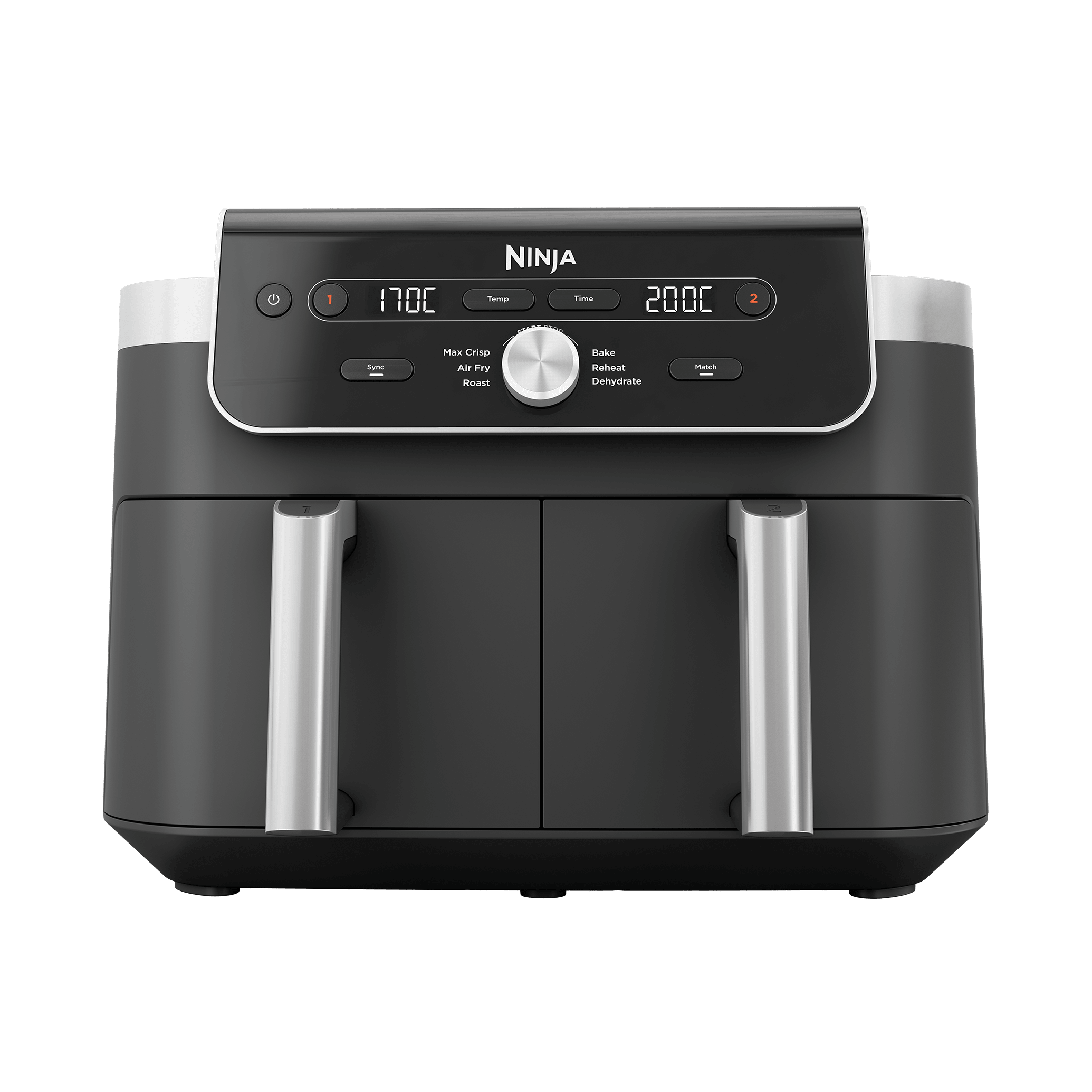 DZ901UK_01.png Ninja DualZone XL 9.5L 2-Drawer Air Fryer | DZ901UK | by SharkNinja - Image 1