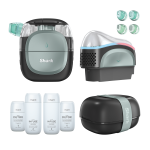 Shark FacialPro Glow & DePuffi At-Home Hydrating Facial System + Derm Detox & Hydro Infuse Replenishment Set in Warm Black | FH320UKBKXS | by SharkNinja