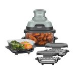 Ninja CRISPi 4-in-1 Portable Glass Air Fryer Meal Prep Set in Sage | FN101UKSG214 | by SharkNinja