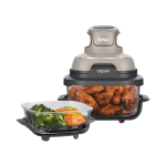 Ninja CRISPi 4-in-1 Portable Glass Air Fryer in Stone | FN101UKST | by SharkNinja