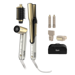 Shark Glam Ceramic & Air Styling and Drying System with FrizzFighter in Gold | HD6051SUK | by SharkNinja