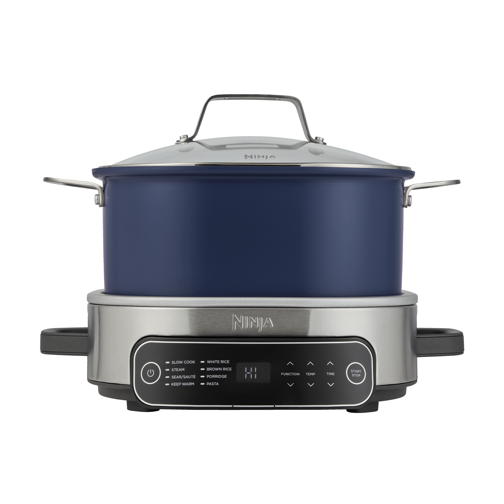 MC1101UK_01.png Ninja Foodi 8-Mode 6L PossibleCooker Rice & Slow Cooker in Midnight Blue | MC1101UK | by SharkNinja - Image 1