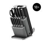 Ninja StaySharp 13-Piece Knife Block Set & Removable Sharpener in Black | NK32013EUUKBK1 | by SharkNinja