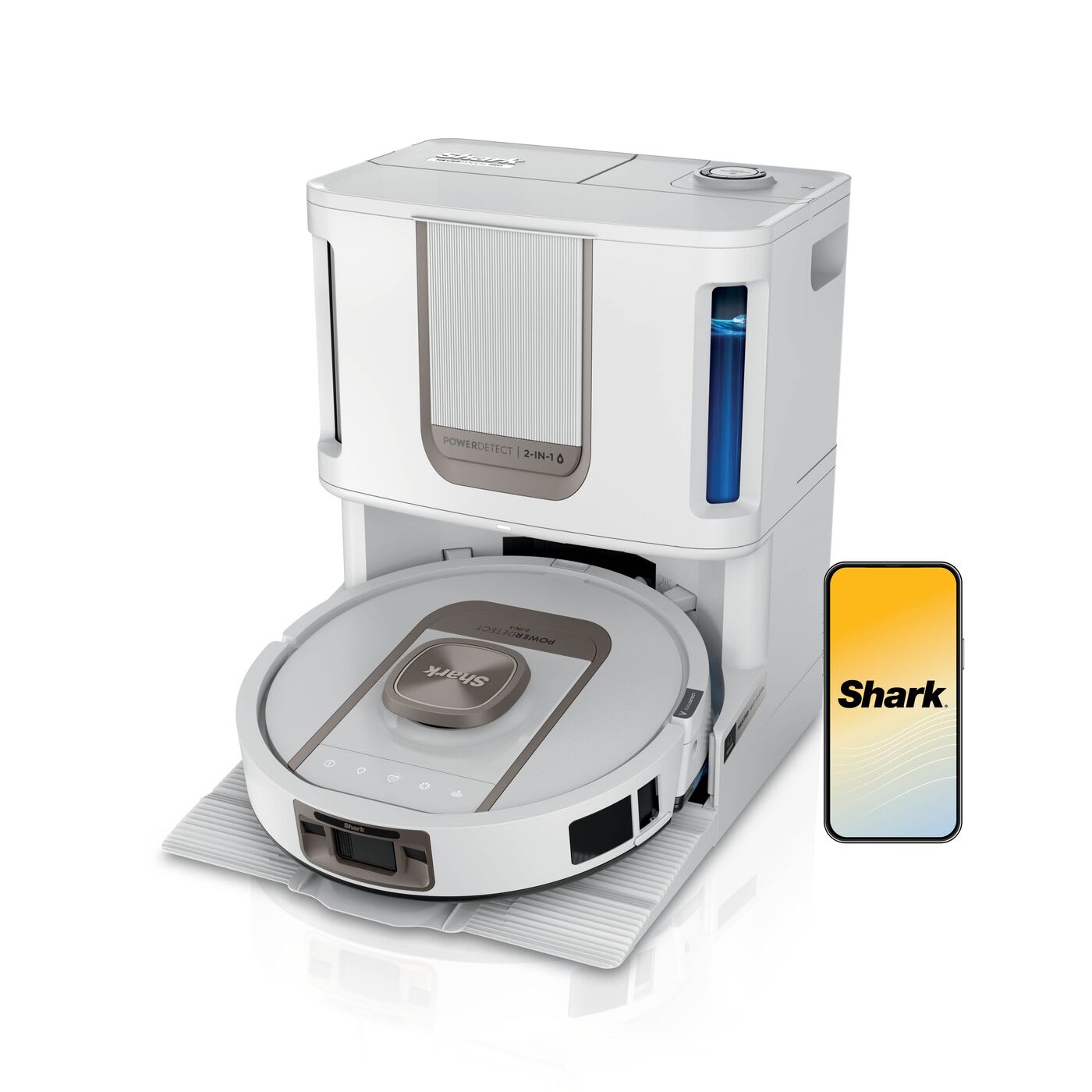 RV2900XEUKWH_03.jpg Shark ThermaCharged PowerDetect Wet & Dry Robot Vacuum in White | RV2900XEUKWH | by SharkNinja - Image 1