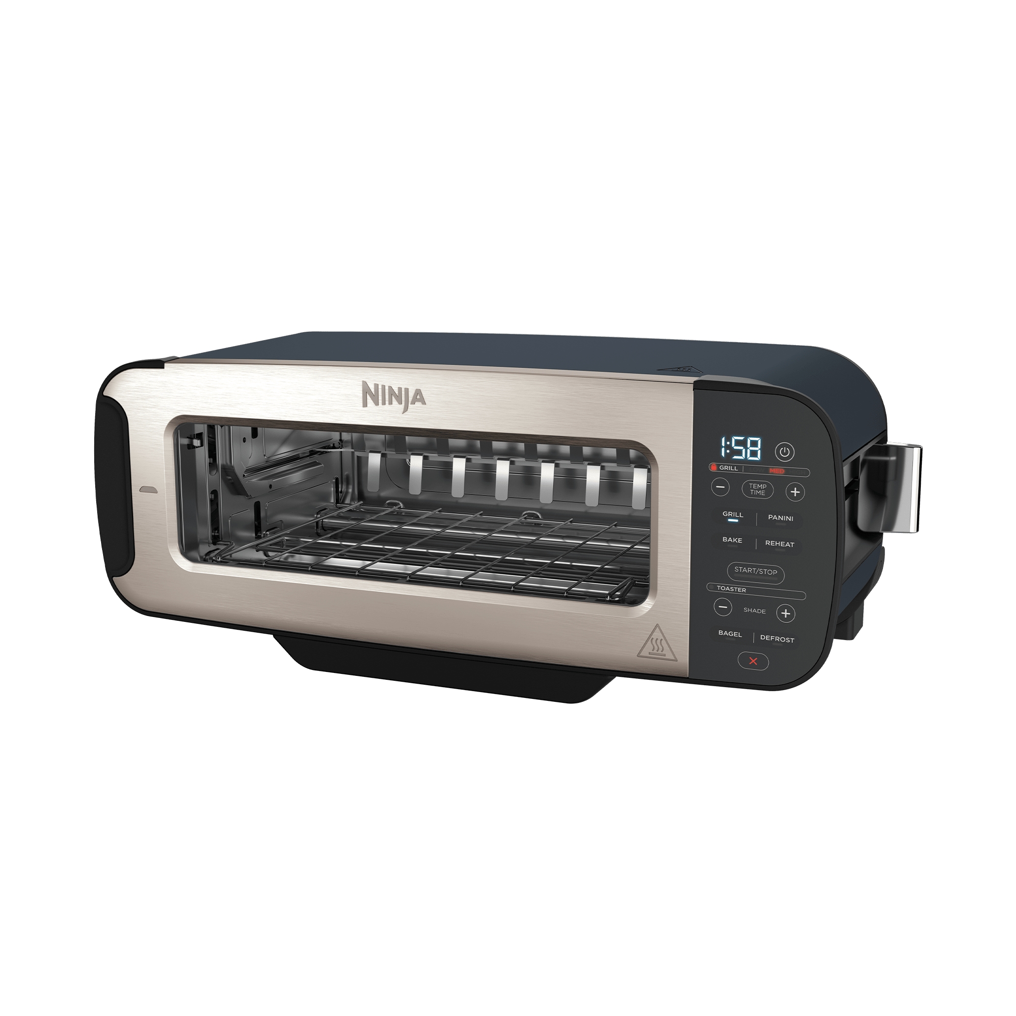 ST200UKCYD_01.png Ninja Foodi 3-in-1 Toaster, Grill & Panini Press in Cyber Space | ST200UKCYD | by SharkNinja - Image 1