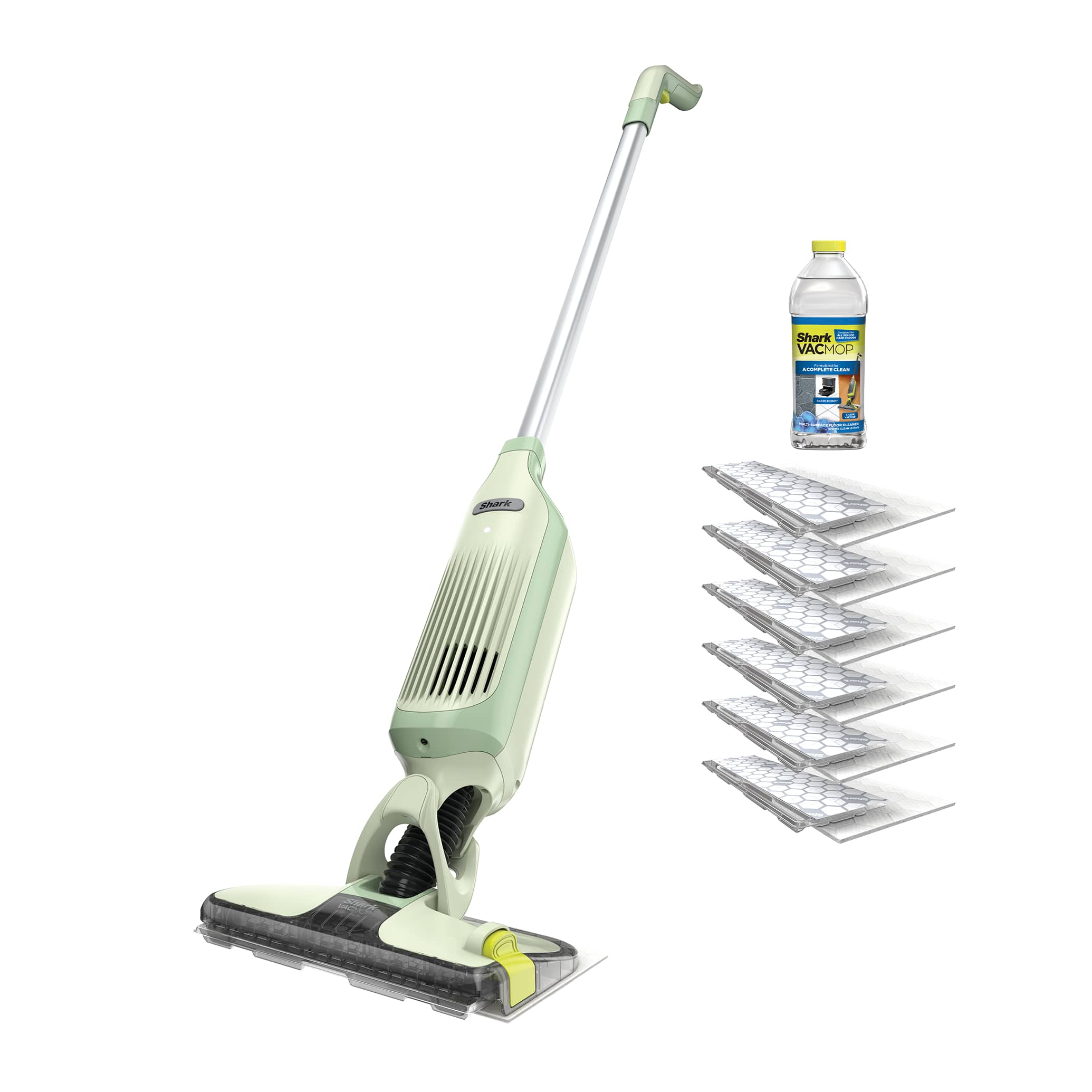 VM200UKGN_01.jpg Shark VacMop 2-in-1 Vacuum Cordless Mop with Targeted Spray in Lime Green | VM200UKGN | by SharkNinja - Image 1