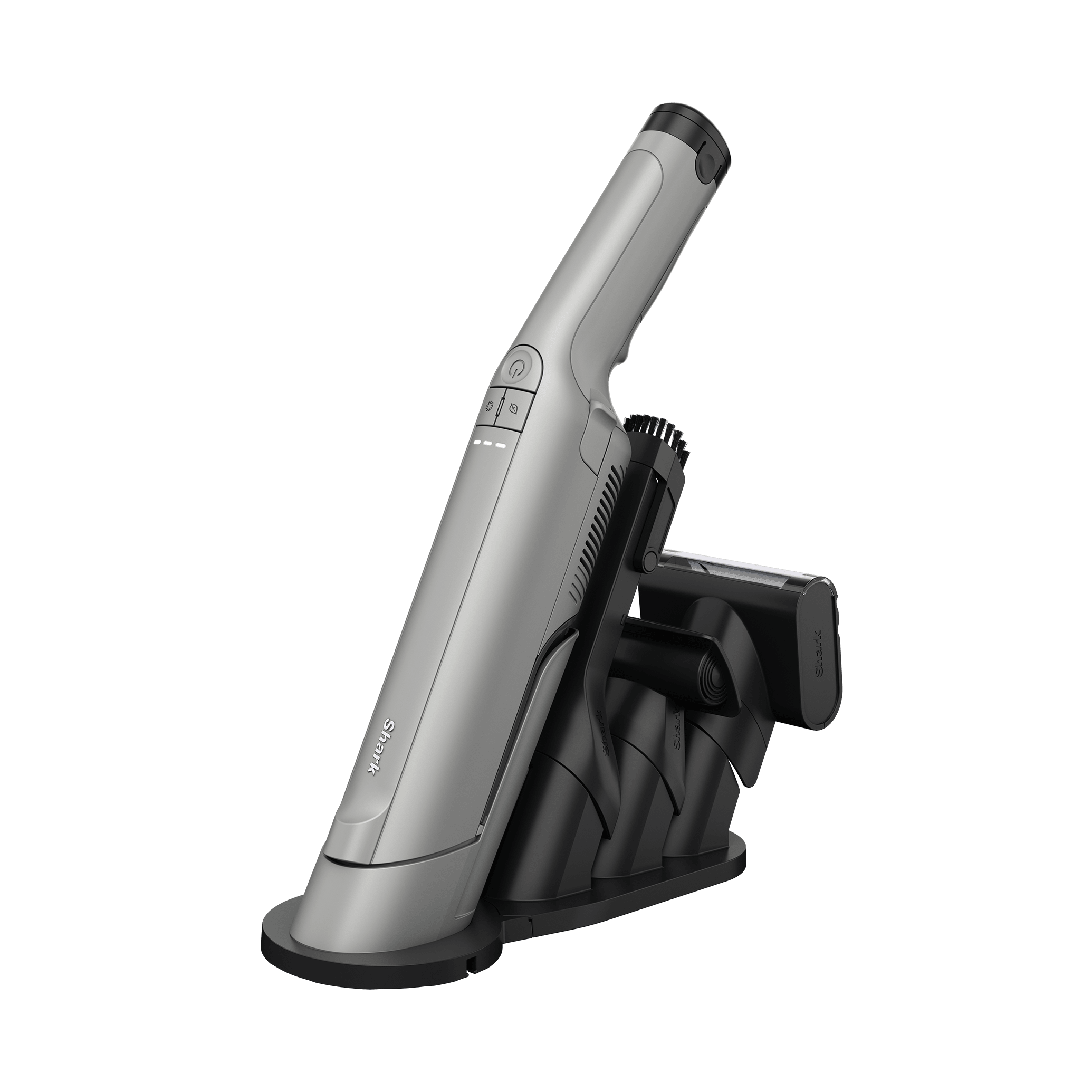 WV501UK_01.png Shark WandVac Deluxe Pet Pro Cordless Handheld Vacuum – in Stone Grey | WV501UK | by SharkNinja - Image 1